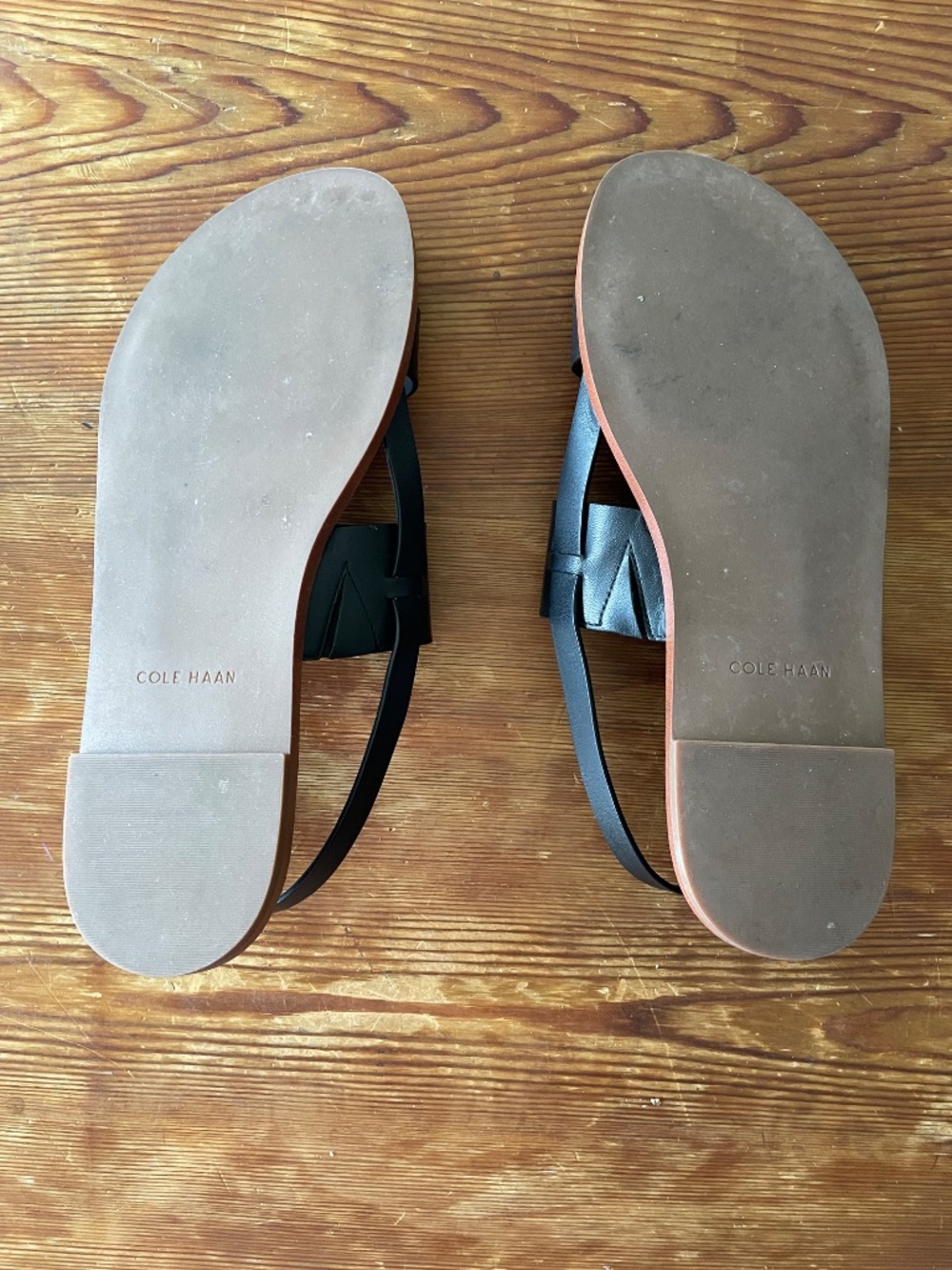 Cole Haan black sandals - Picture 2 of 2